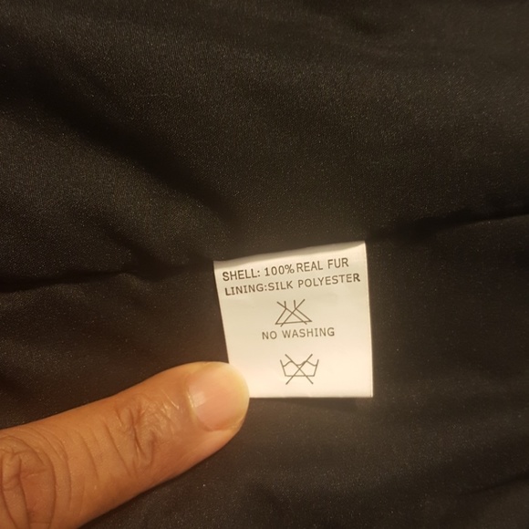 Henig Mink Vest with Hood - Picture 8 of 8